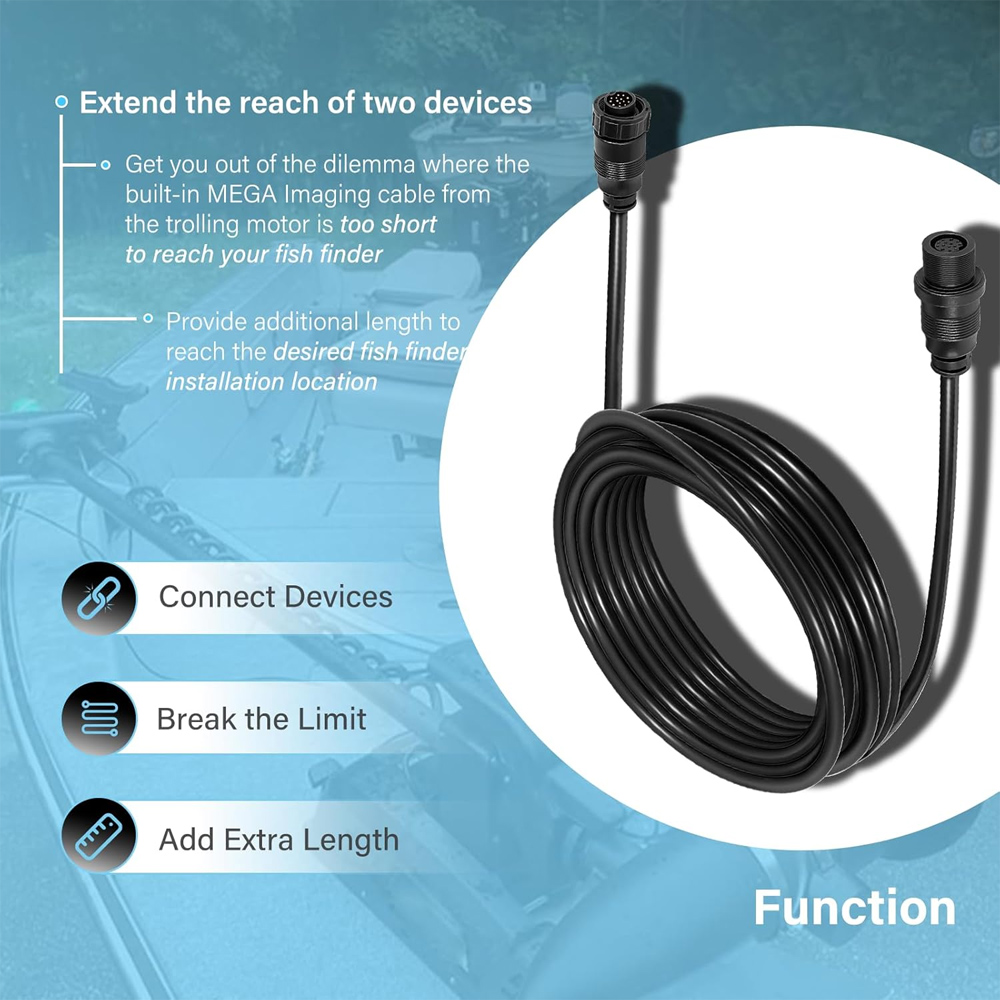 Fish Finder Transducer - 720106-2 EC M3 14W30 Transducer Extension
