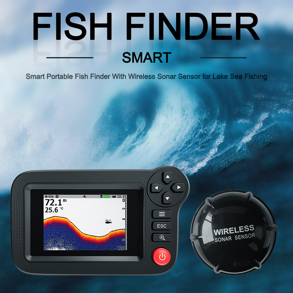 Smart Fish Finder - Portable F - Fish Finder Gps ulasan dan harga