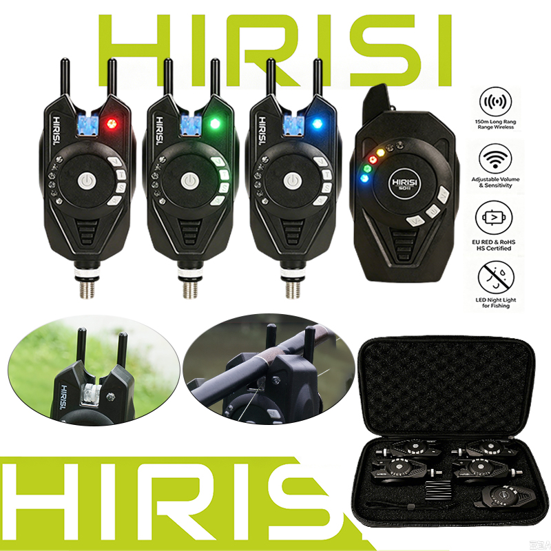 HIRISI SD11 3+1 Wireless Fishi - Bite Indicator ulasan dan harga