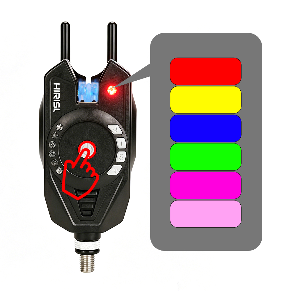 HIRISI SD11 3+1 Wireless Fishi - Bite Indicator ulasan dan harga