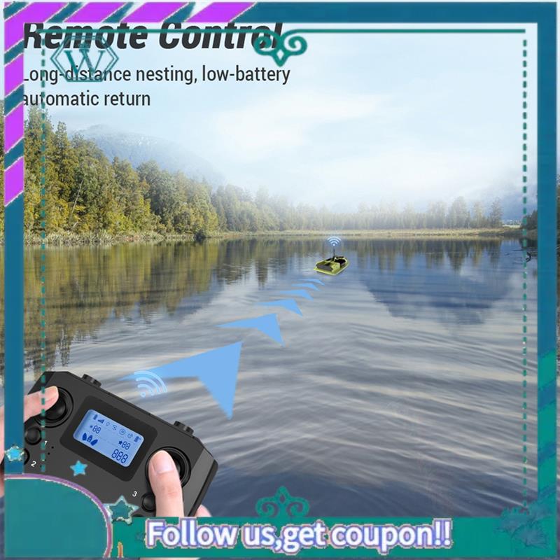 A75Q-Fishing Bait Boat Remote  - Fishing Gps ulasan dan harga