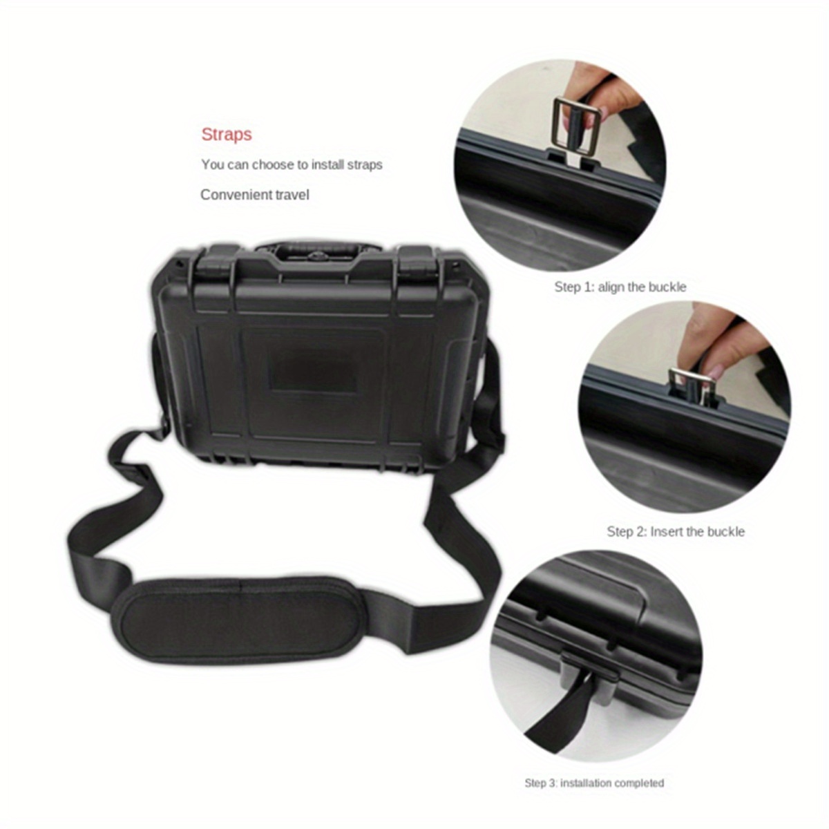 1pc Waterproof Hard Carry Case - Fish Finder Case ulasan dan harga
