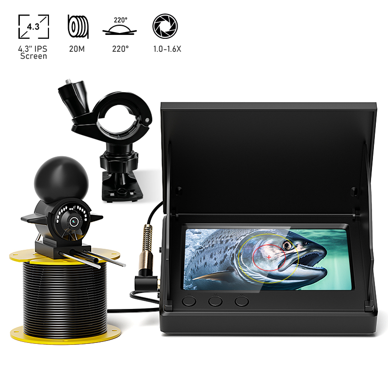 4.3'' LCD Portable Fish Finder - Underwater Camera ulasan dan harga