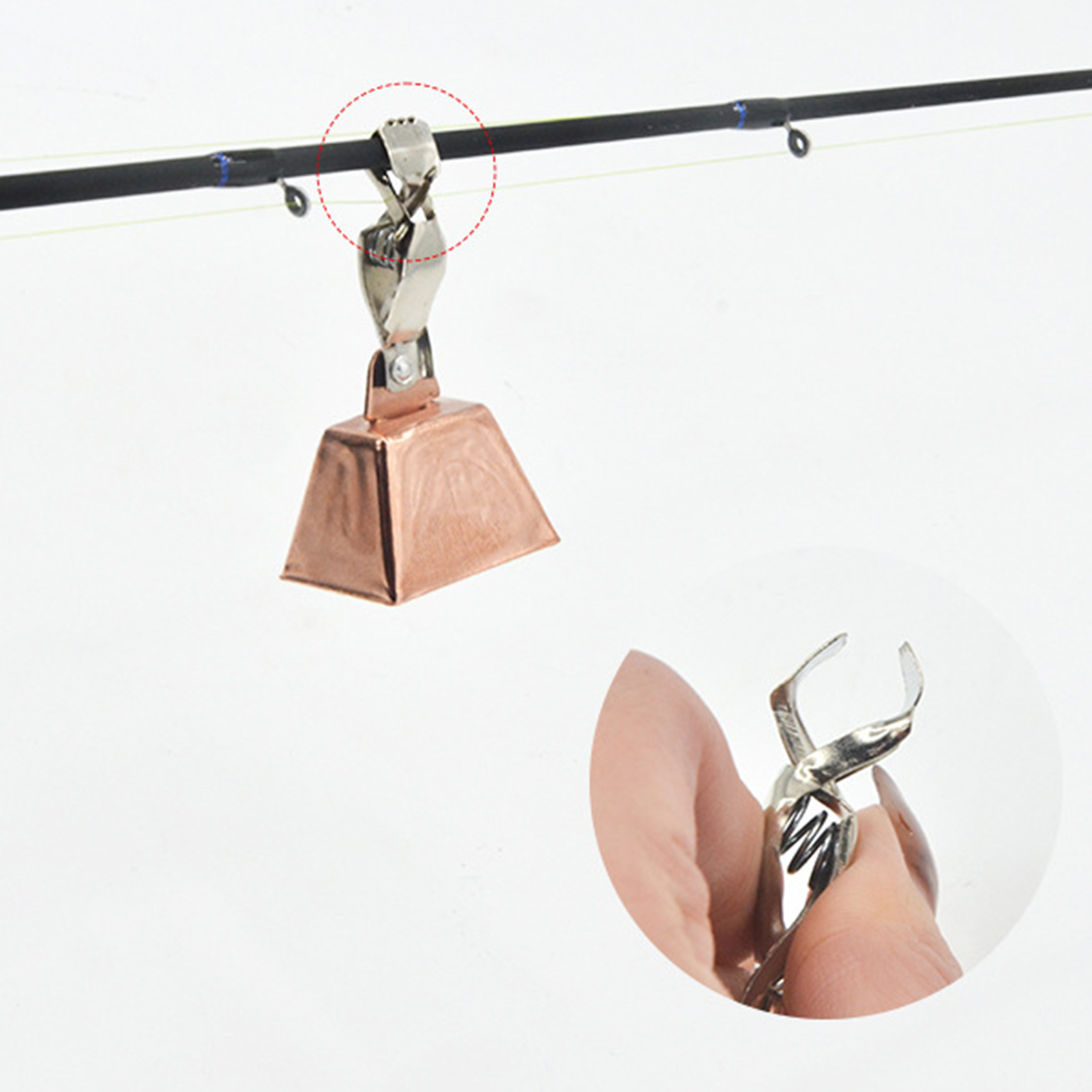 Fishing Bell Alarm Stainless S - Bite Indicator ulasan dan harga