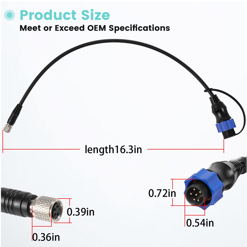 1852060, 29594, MKR-US2-10 Son - Fish Finder Cable ulasan dan harga
