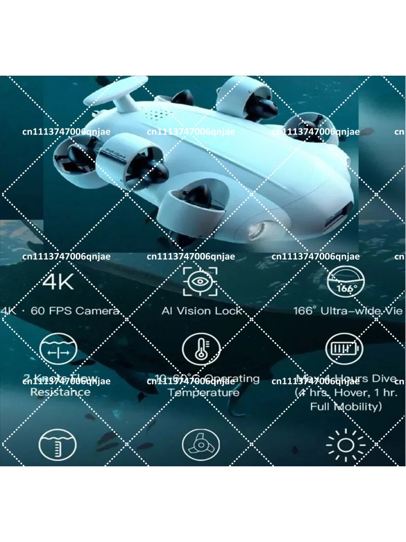 Underwater ROV Robot Diving 4K - Underwater Camera ulasan dan harga