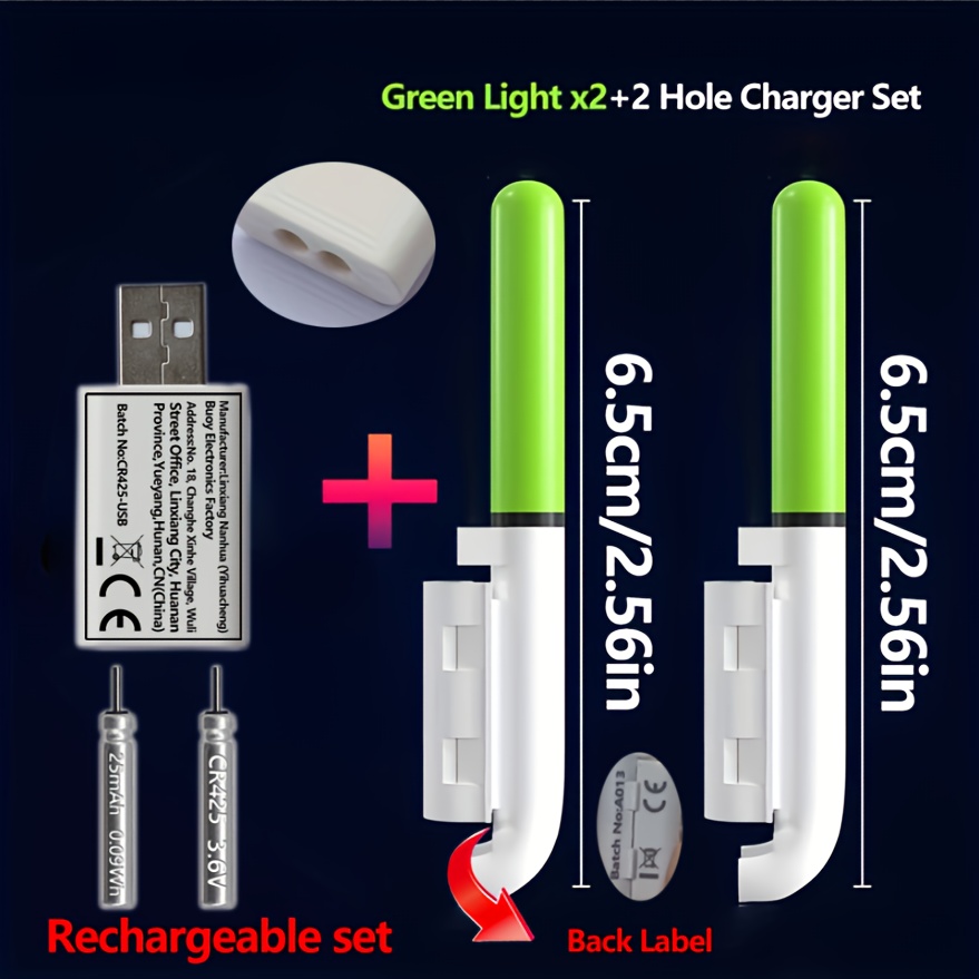 Fishing 5-Piece Set (2 Rod Tip - Fish Finder Charger ulasan dan harga