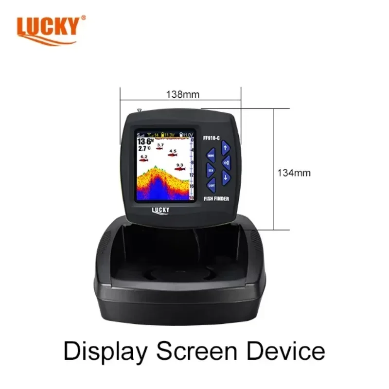 New LUCKY FF918C-WL Color Disp - Fish Finder ulasan dan harga