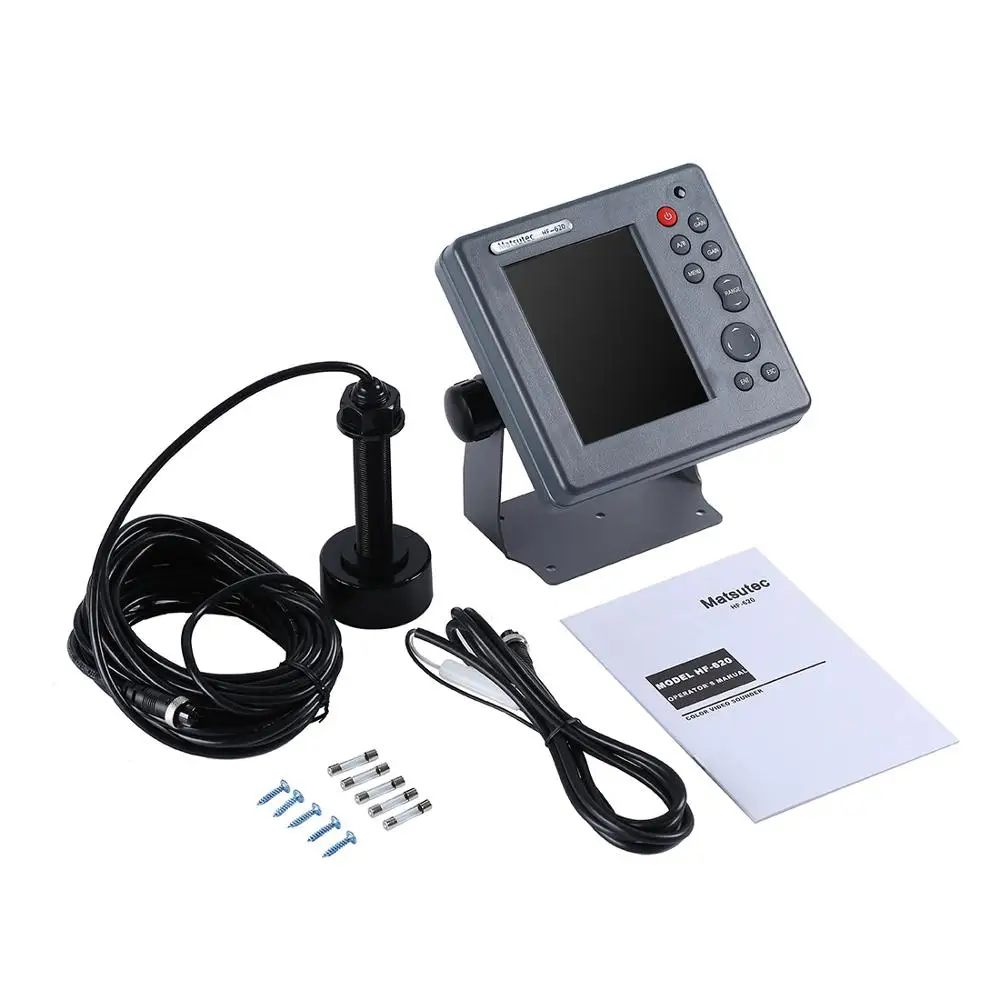 Matsutec HF-620 MARINE COLOR E - Fish Finder Charger ulasan dan harga