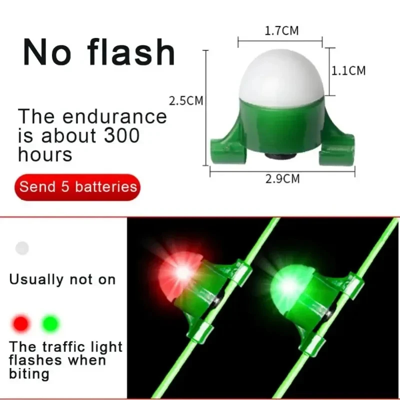 1-4pc LED Fishing Alarm Compre - Bite Alarm ulasan dan harga