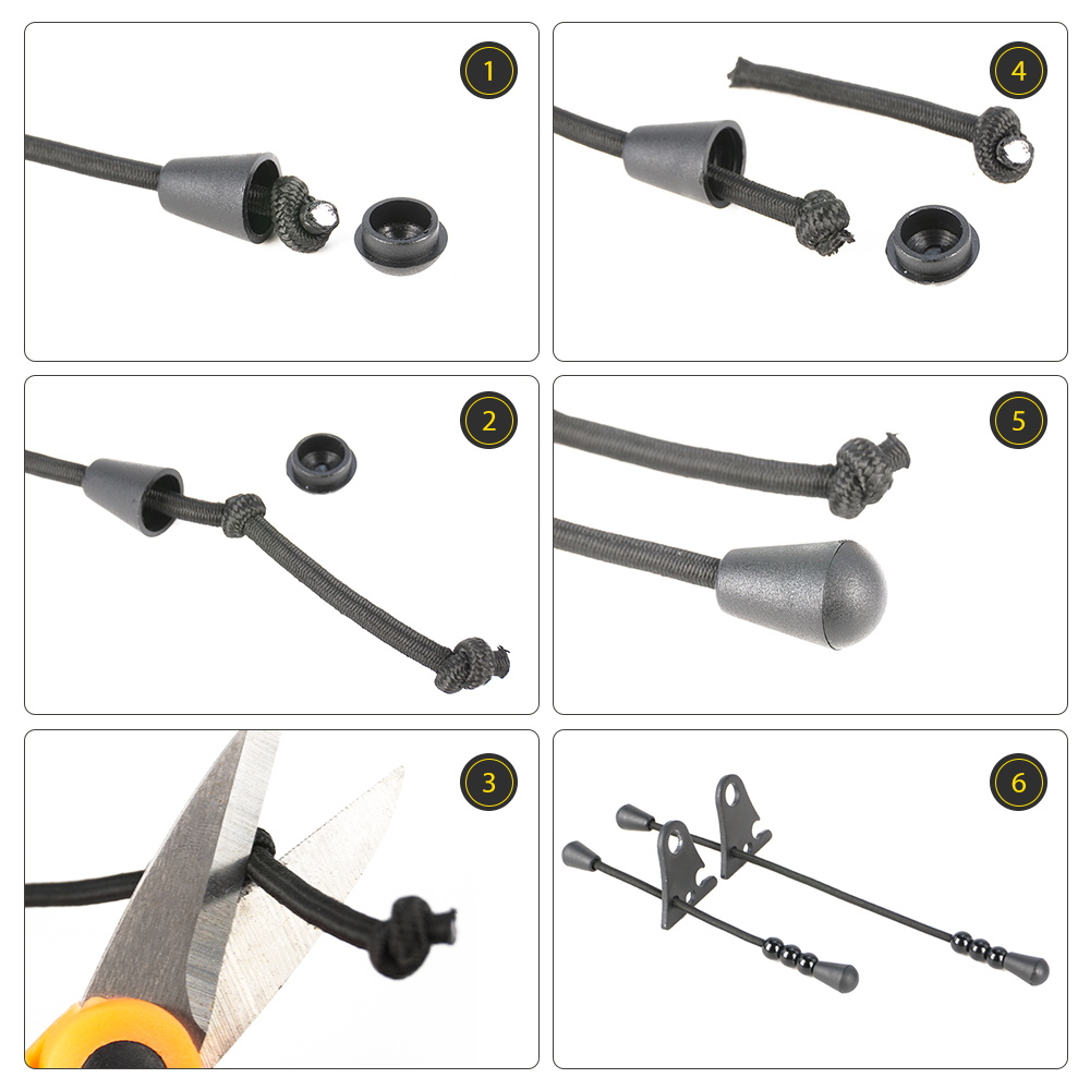 Hirisi 2pcs Magnetic Rod Rest  - Fish Alarm ulasan dan harga