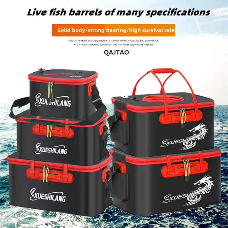 Fishing Bucket Folding Thicken - Fish Finder Case ulasan dan harga
