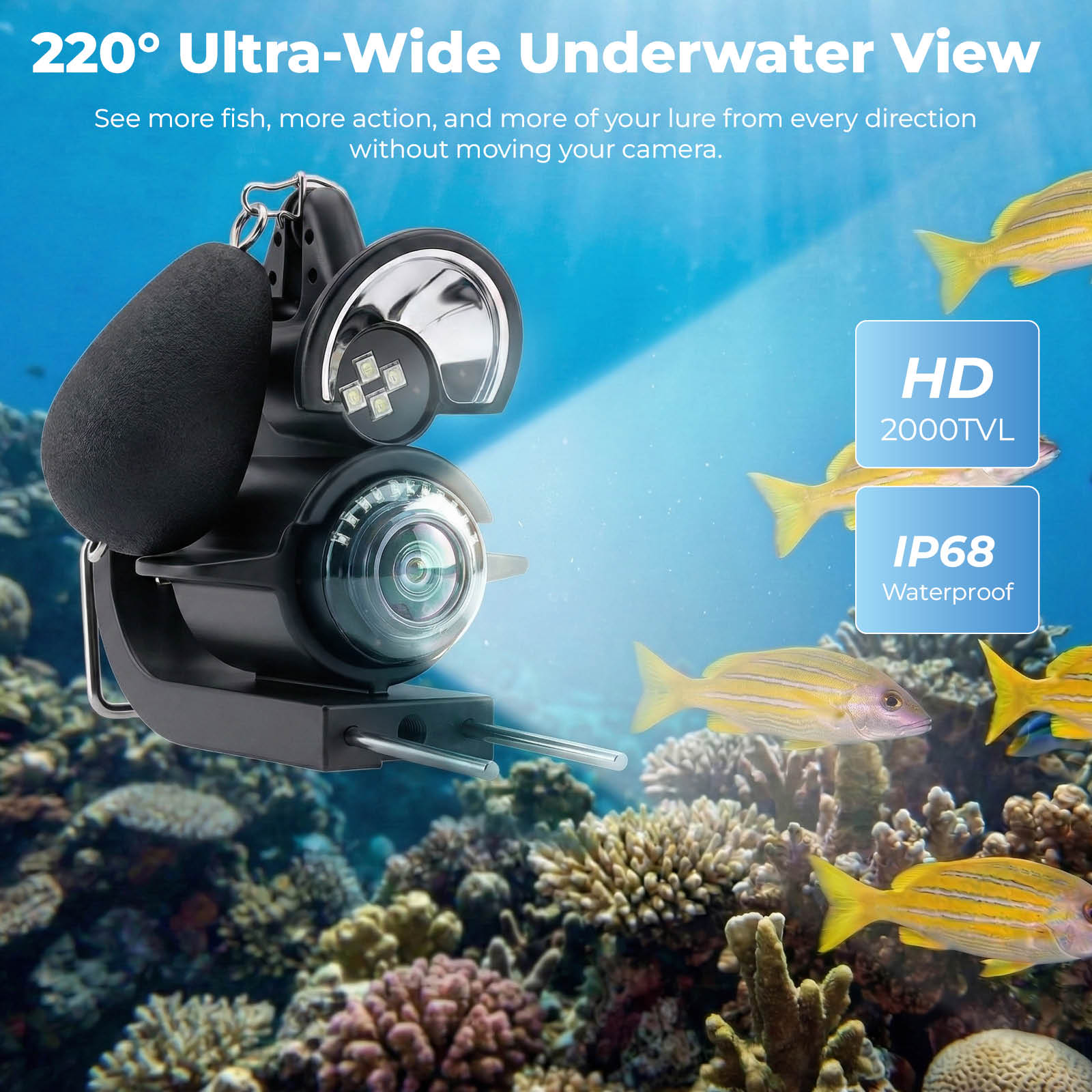Portable Underwater Visual Fis - Fish Finder Portable ulasan dan harga
