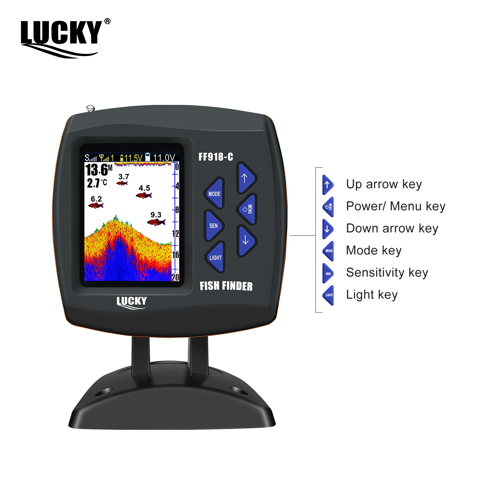Lucky FF918 Wireless Remote Co - Fish Finder Cable ulasan dan harga
