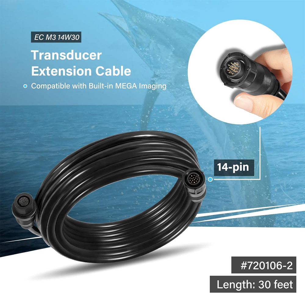 720106-2 EC M3 14W30 Transduce - Fish Finder Transducer ulasan dan harga