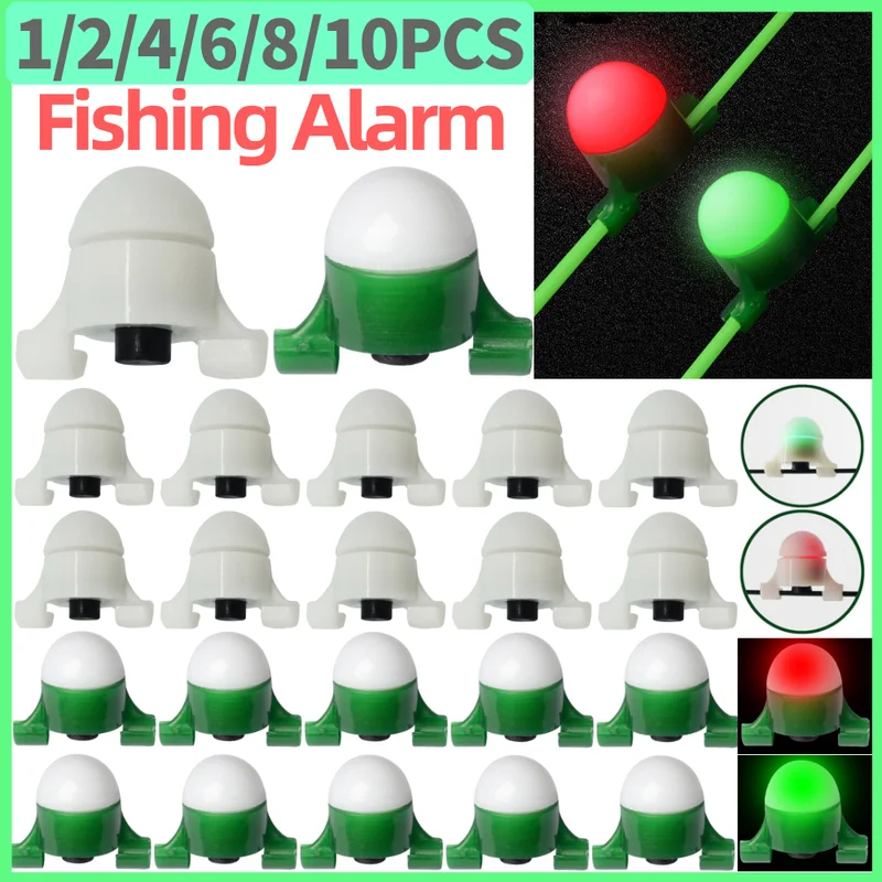 2-8pcs LED Night Fishing Alarm - Bite Indicator ulasan dan harga