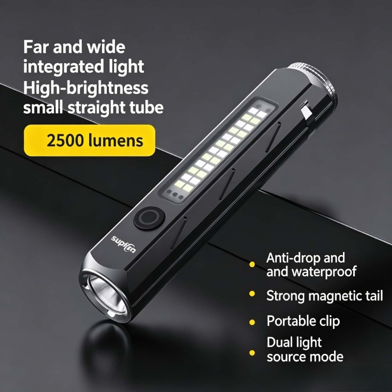LED Strong Light Flashlight Ty - Fishing Light ulasan dan harga