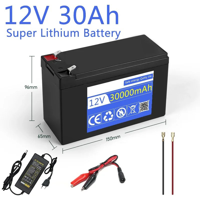 12V 30Ah Lithium 18650 Deep Cy - Fish Finder Charger ulasan dan harga