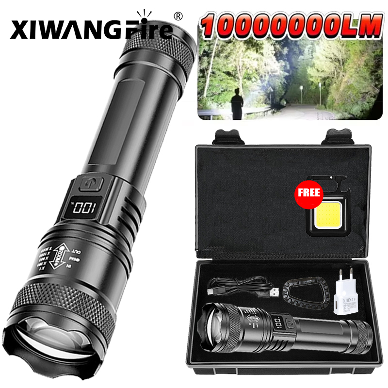 Ultra Bright LED Flashlight 20 - Fishing Light ulasan dan harga