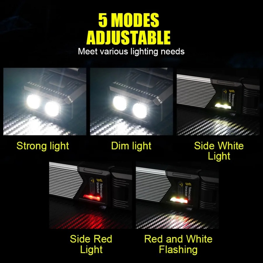 Portable 180° Rotatable Extend - Fishing Light ulasan dan harga