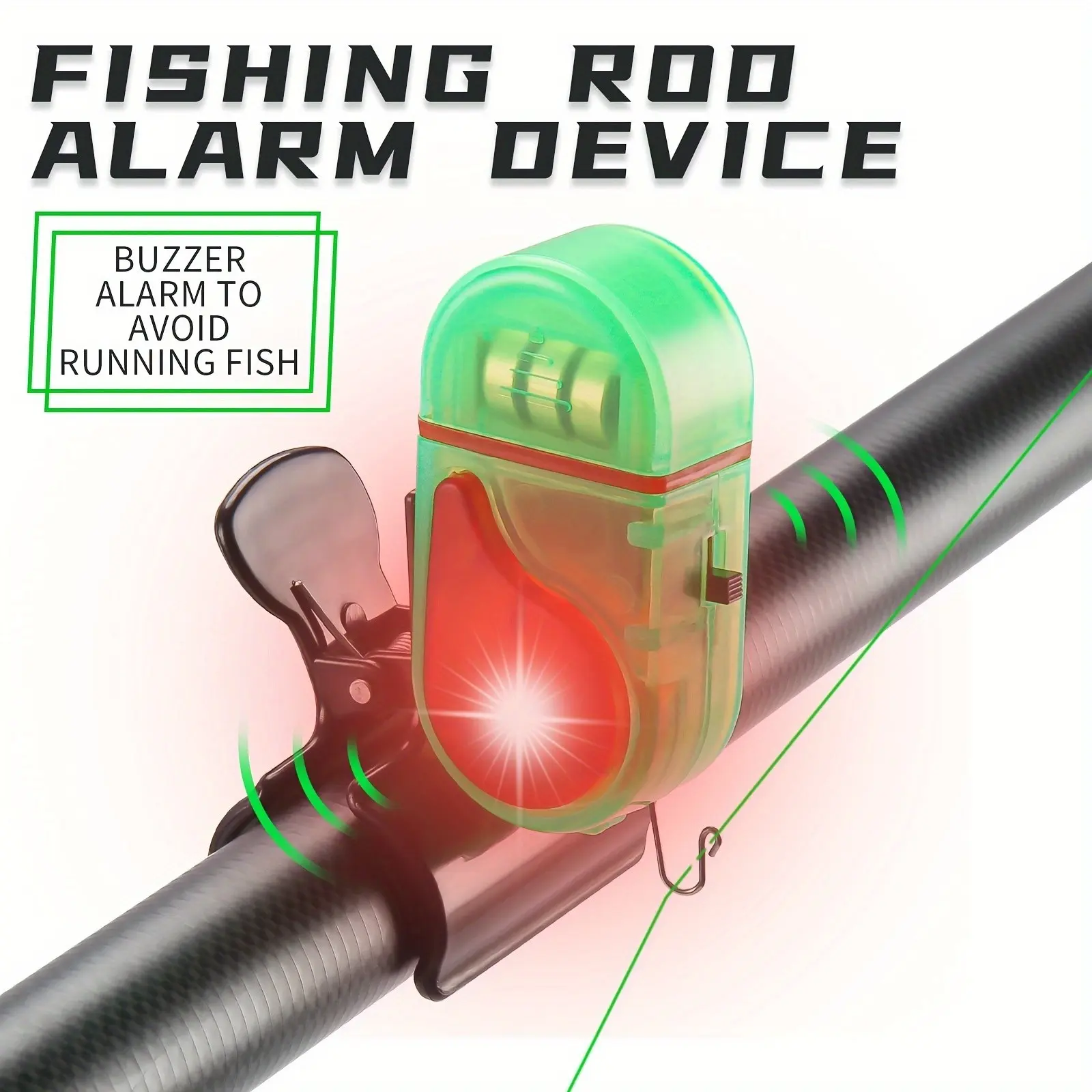 2PCS LED Fishing Bite Alarm, 2 - Fish Alarm ulasan dan harga