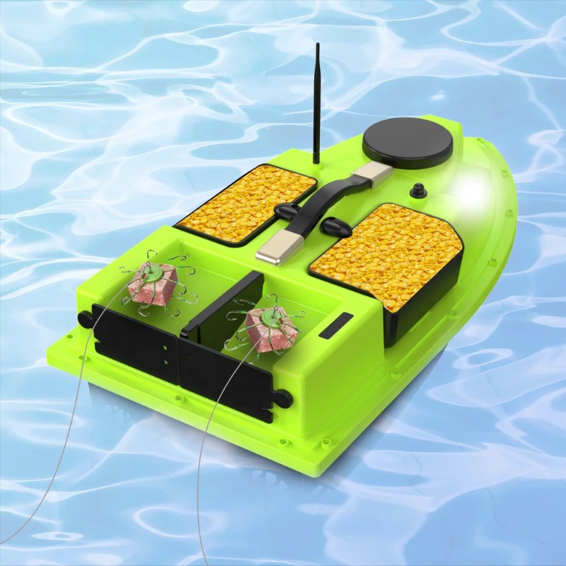 D19 GPS RC Bait Boat 600M 4 Ho - Fishing Gps ulasan dan harga