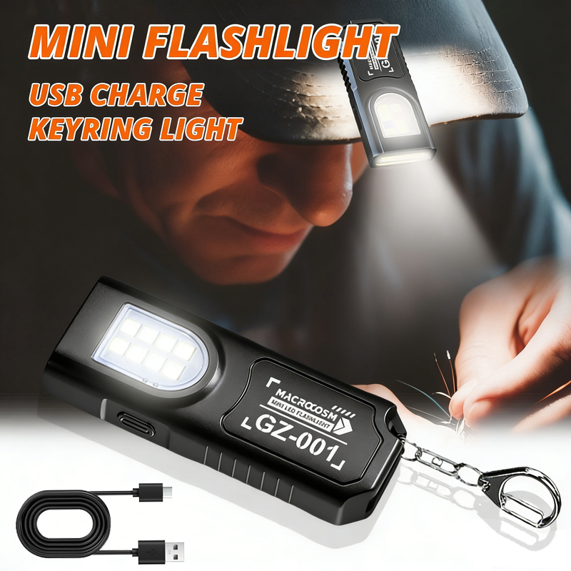 LED Keychain Flashlight Type C - Fishing Light ulasan dan harga