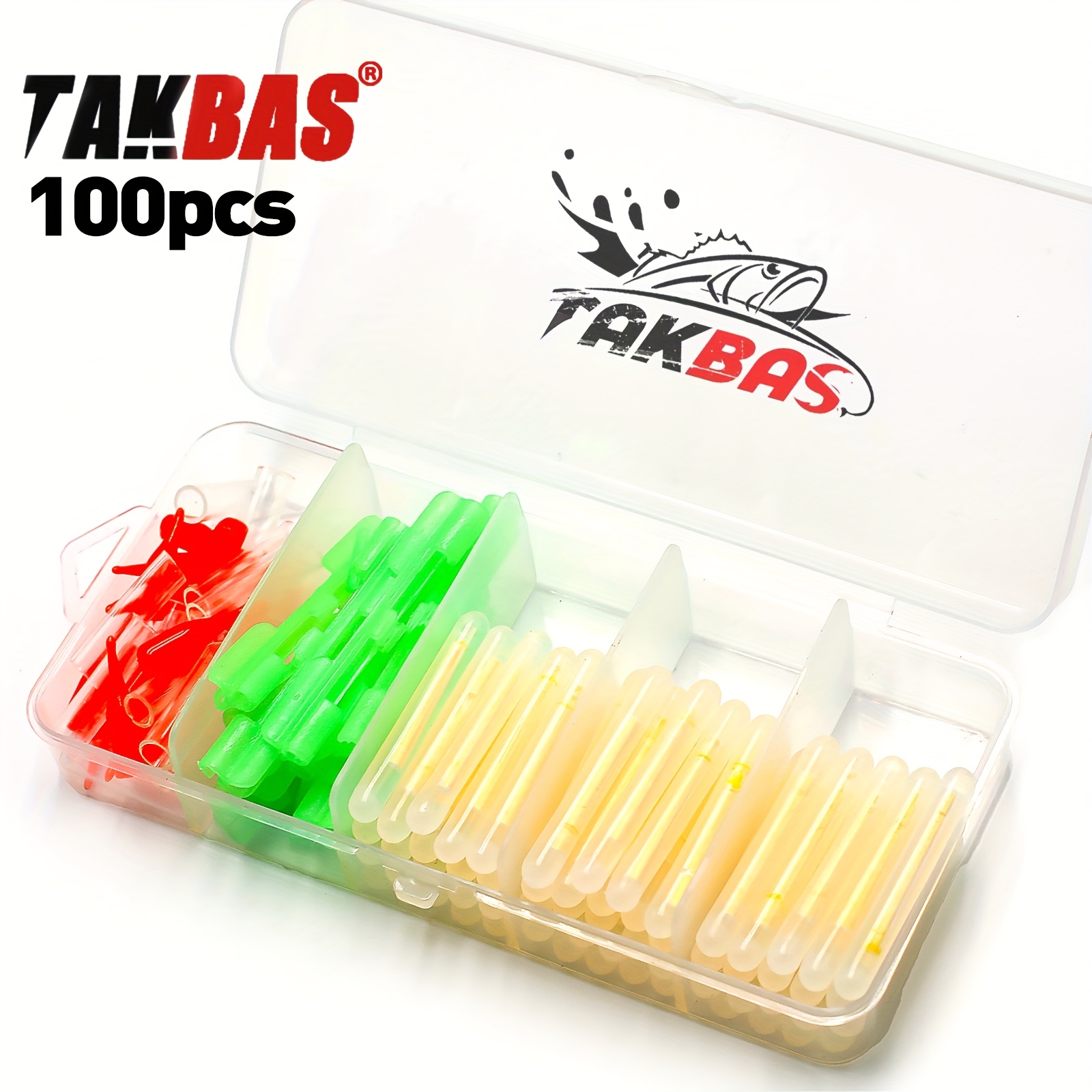 100PCS Fishing Glow Sticks Set - Bite Alarm ulasan dan harga